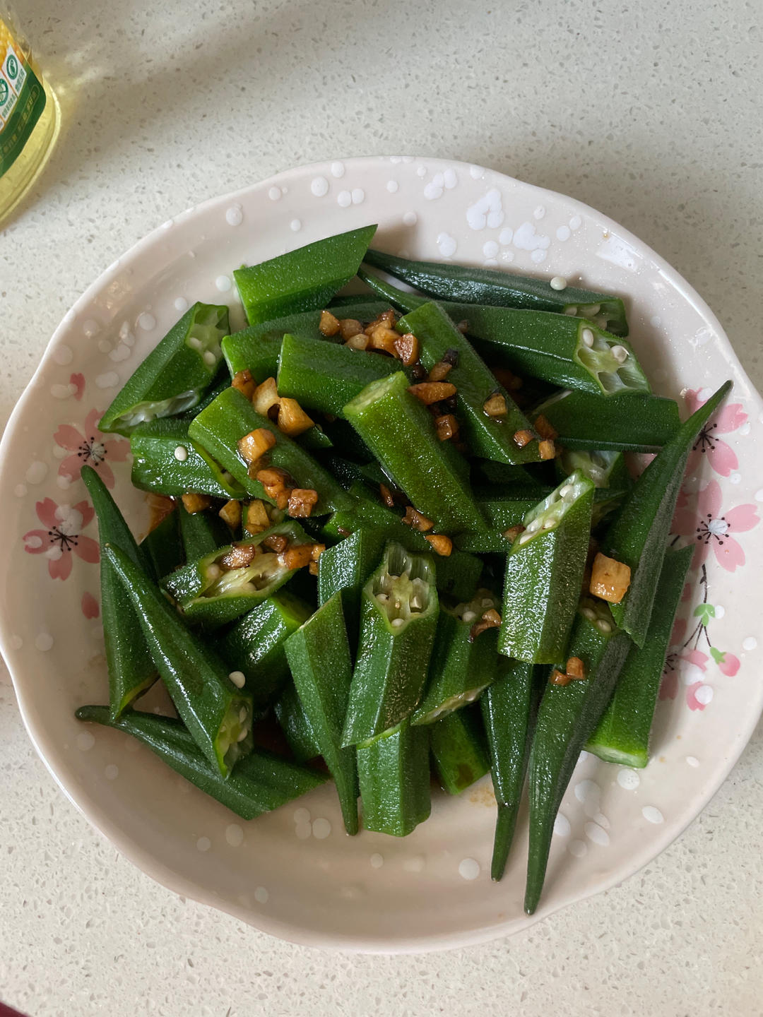 蒜蓉秋葵