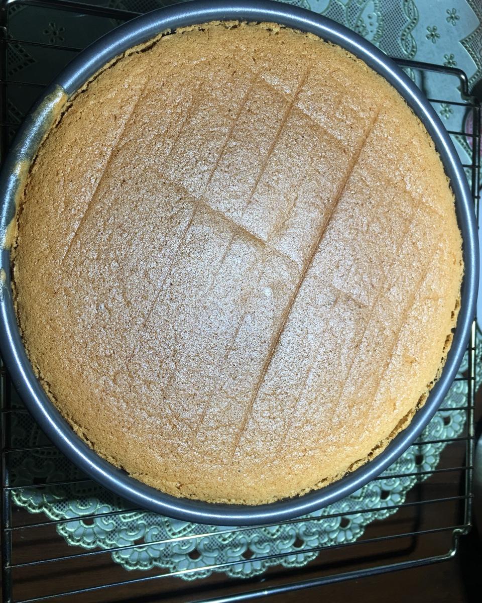 视频菜谱:原味戚风蛋糕8寸戚风蛋糕不裂