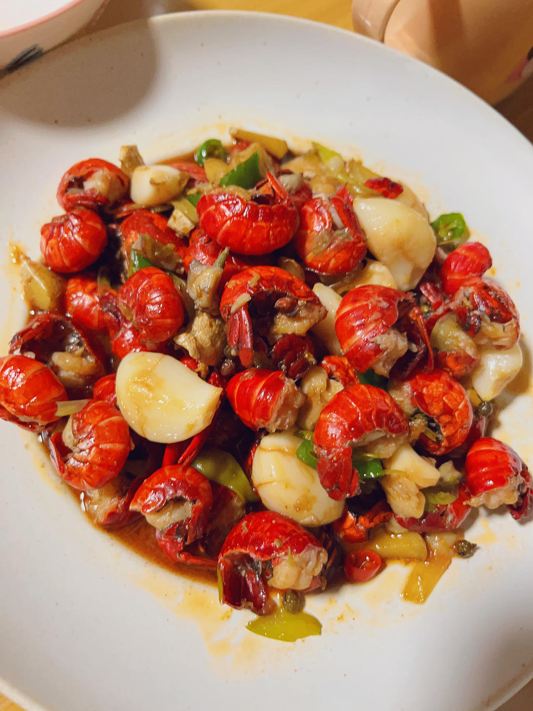 孩子能吃的油焖虾尾