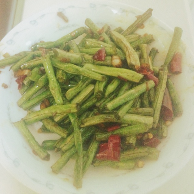 蒜泥豇豆