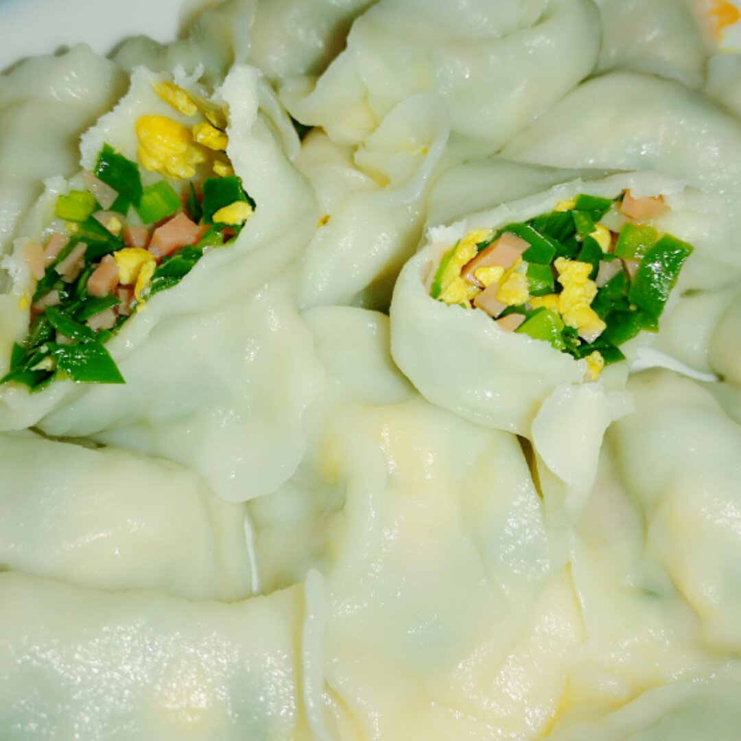 韭菜鸡蛋饺子