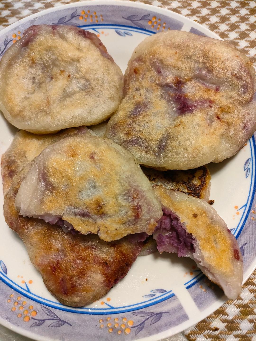 糯唧唧紫薯糯米饼|马克西姆巴斯克多功能锅