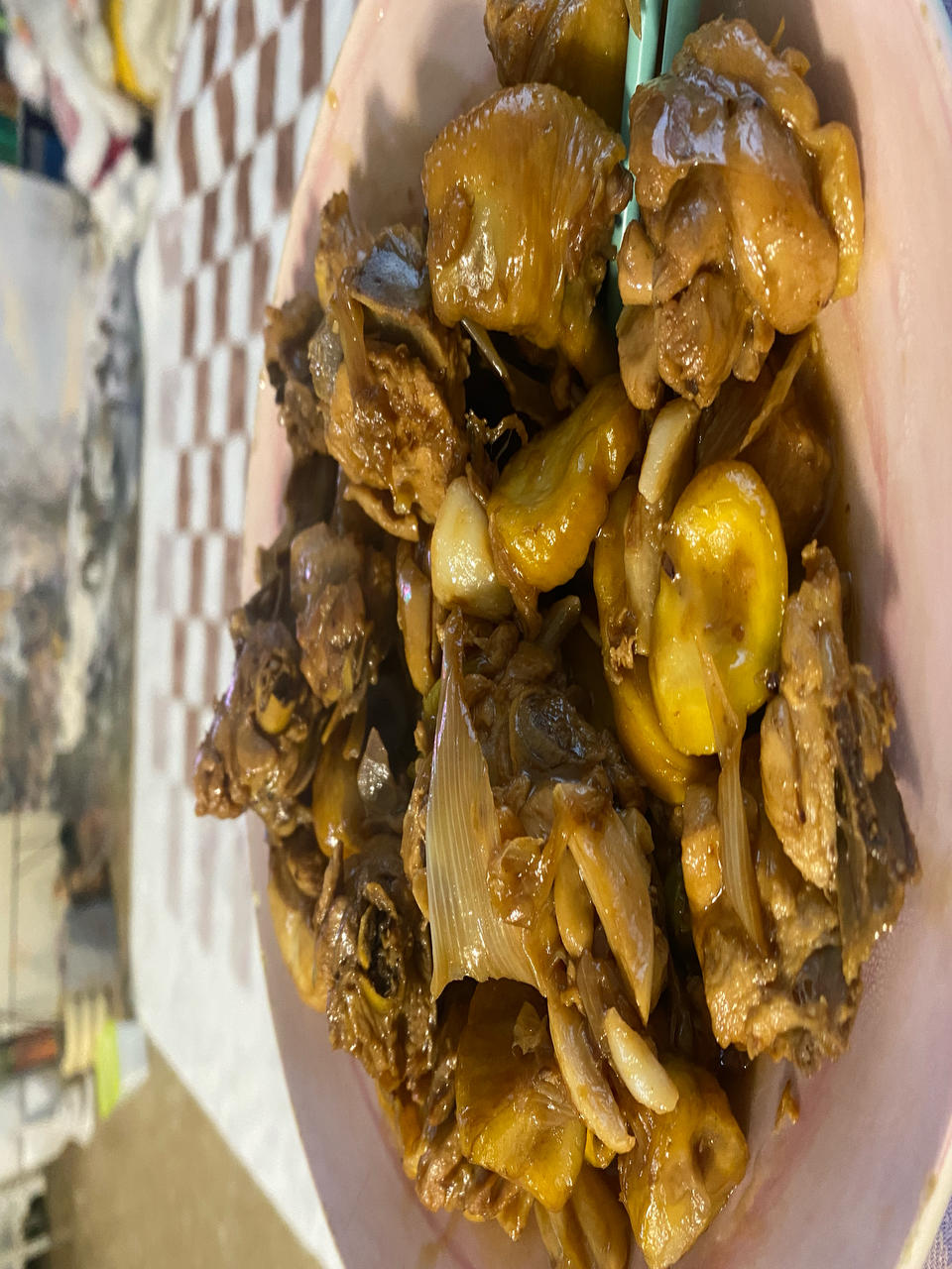 【栗子烧鸡】鸡肉都给你吃，栗子归我~