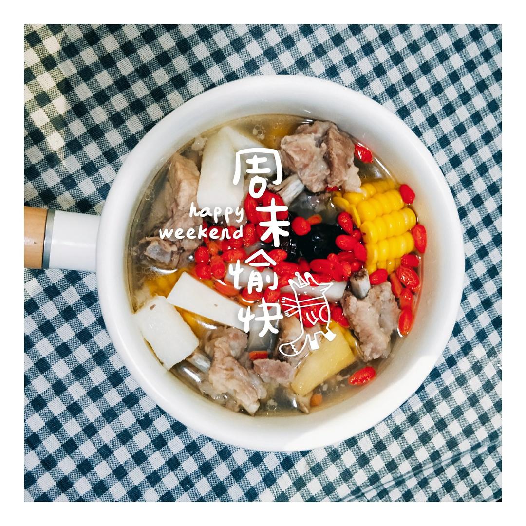 玉米山药炖排骨