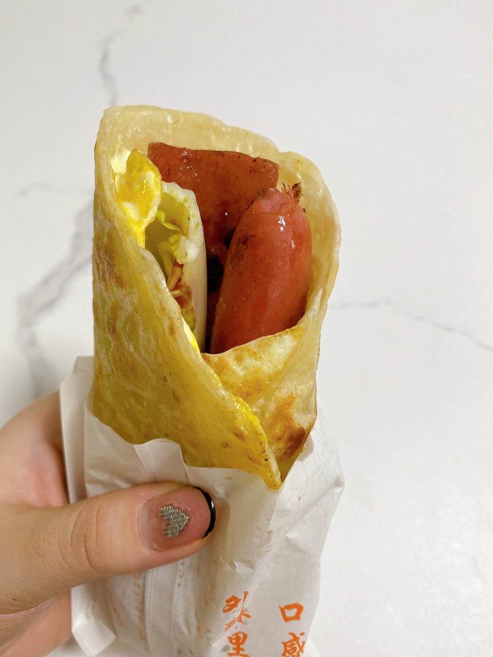 三分钟就可以做好孩子的早餐（手抓饼）