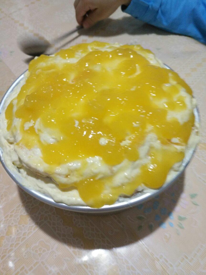 八寸戚风蛋糕（生日蛋糕坯）附六寸配单