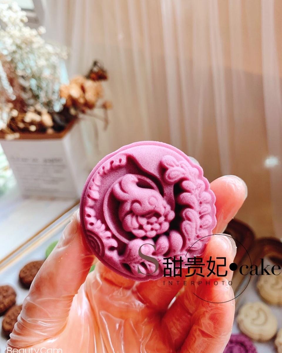 高颜值桃山皮月饼（朋友圈最美）