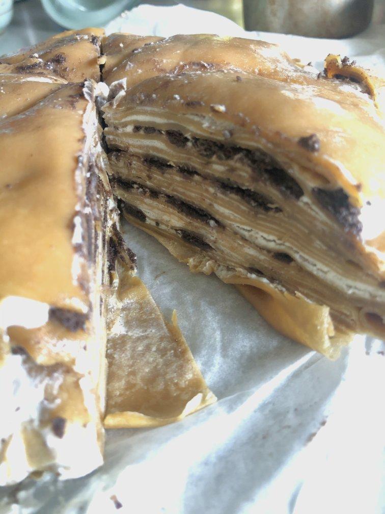 千层·抹茶·一次成功