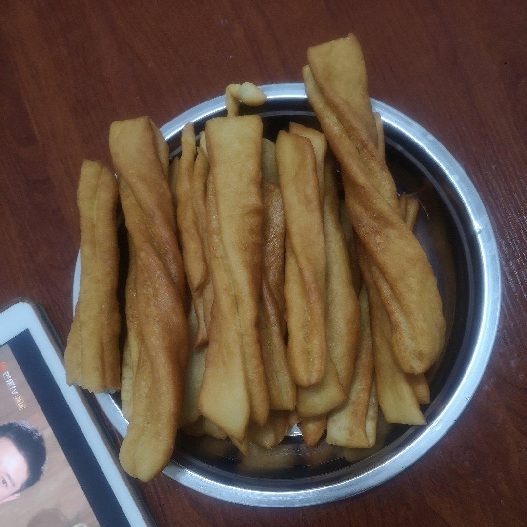 无泡达粉自制油条