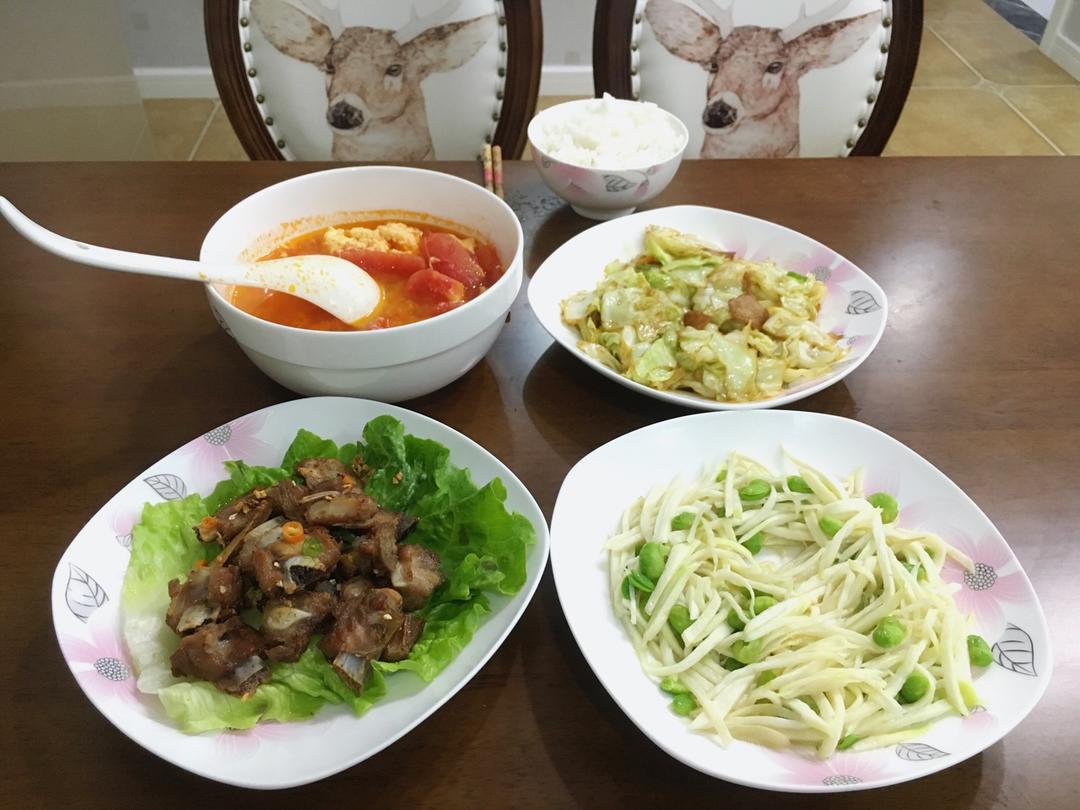 蒜香排骨 Garlic Pork Ribs
