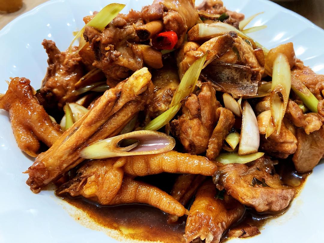 香茅炒鸡块的做法