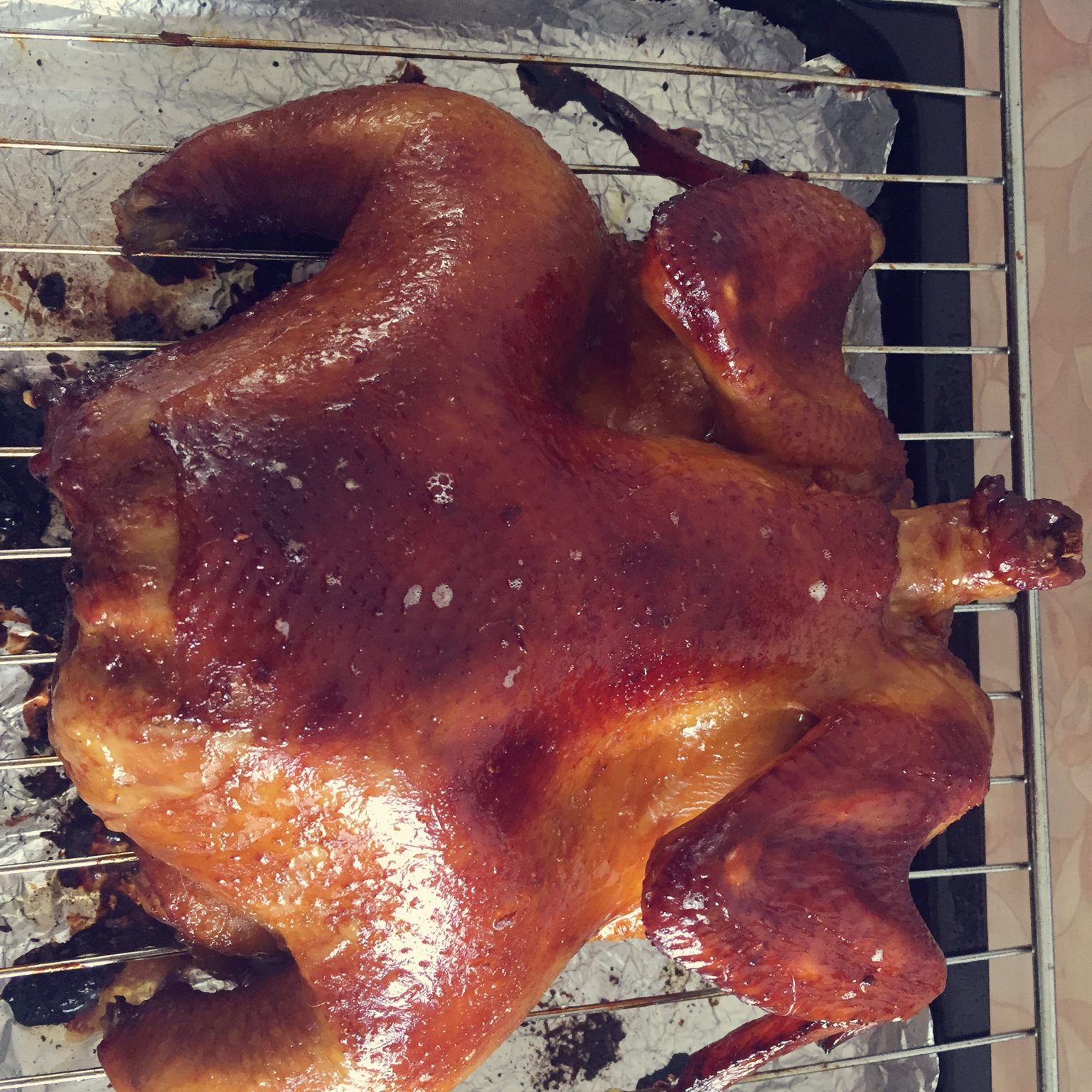 袋袋烤鸡--自制腌料+脆皮秘籍