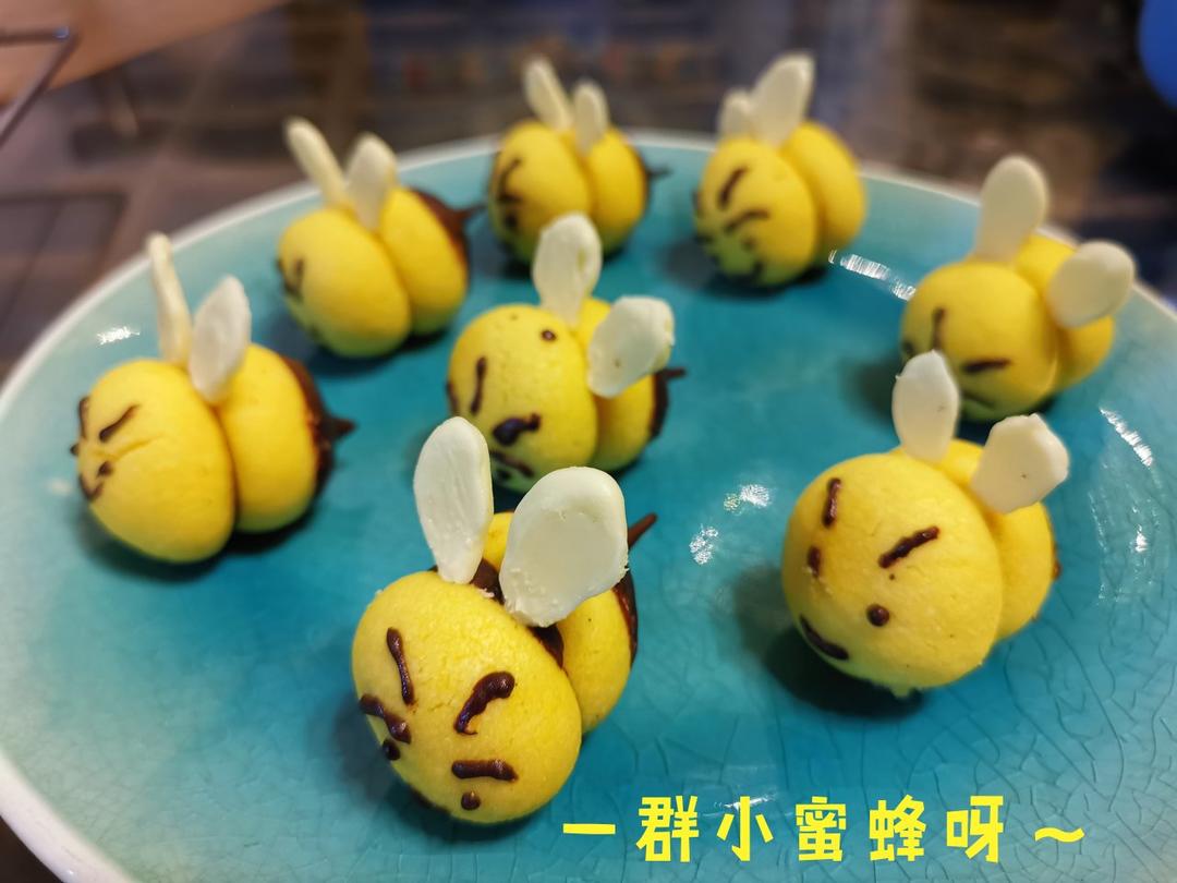 超级酥脆的小蜜蜂杏仁曲奇🐝意大利国民曲奇
