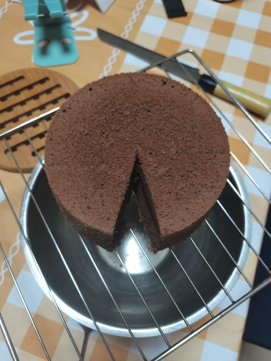 我吃过最过瘾的巧克力戚风