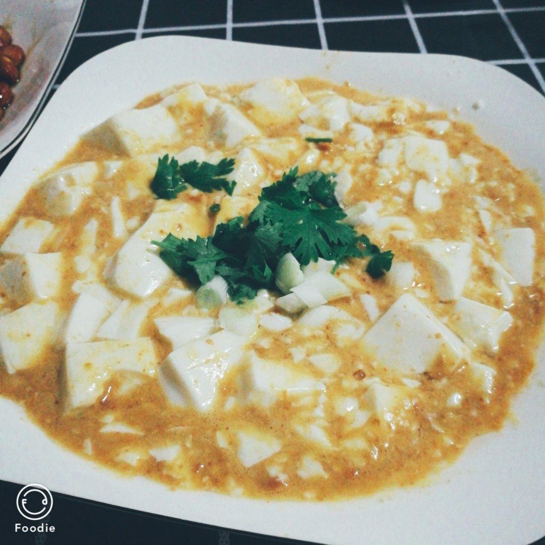老丁的私房菜-蟹黄豆腐