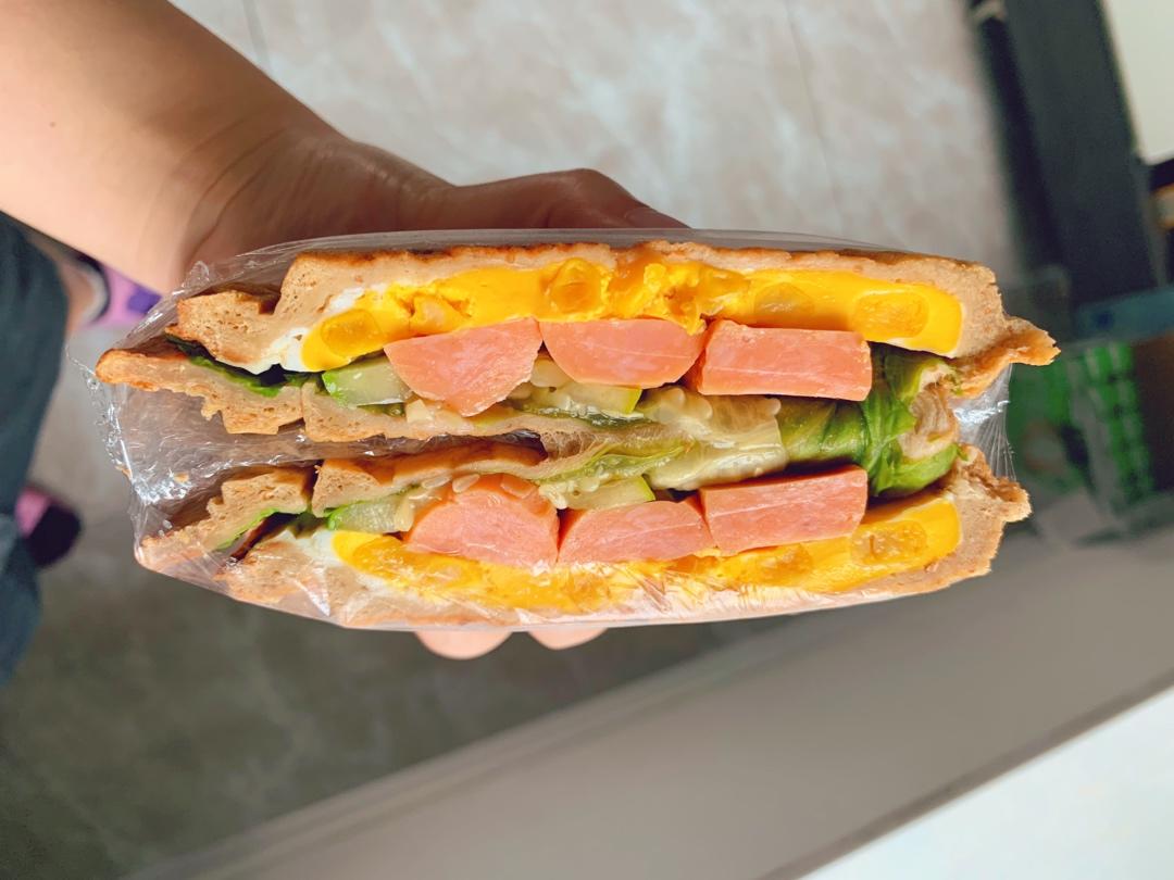 凉了也好吃的三明治，十分钟快手早餐