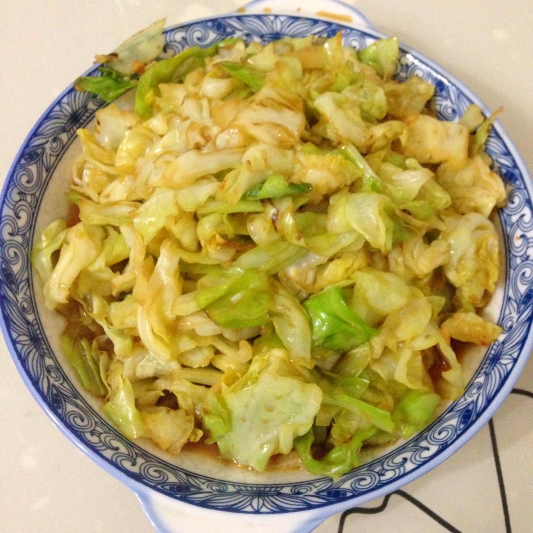 清炒包菜