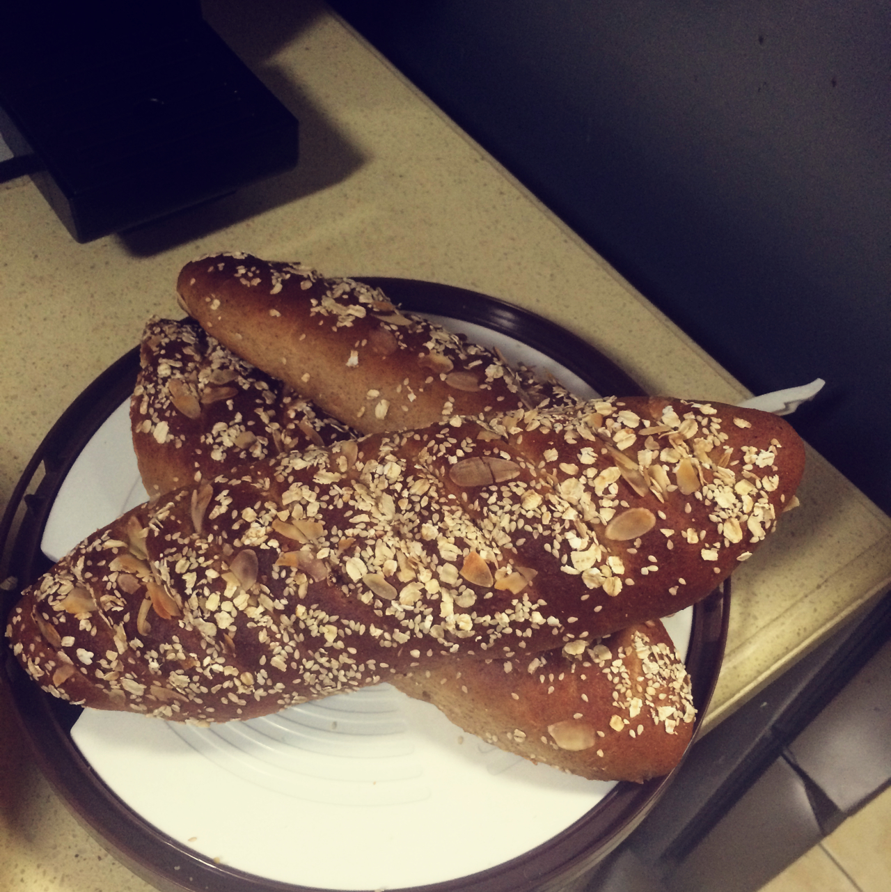 全麦杂粮乳酪面包