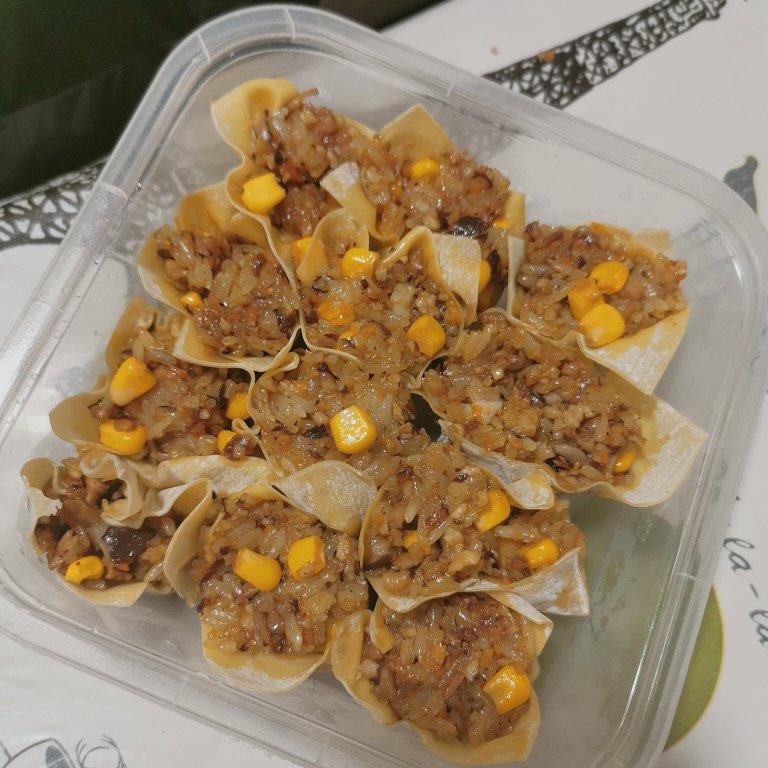 虾仁烧麦(馄饨皮)