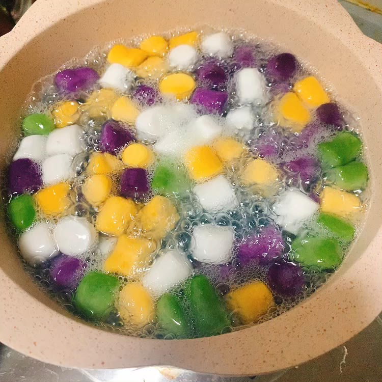 三色芋圆