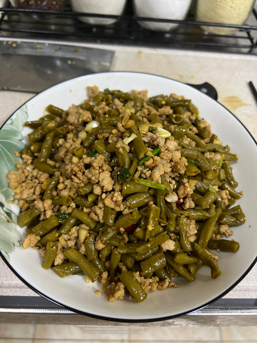 肉末酸豆角