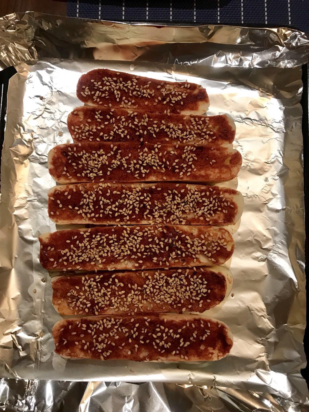 腐乳烤馒头片
