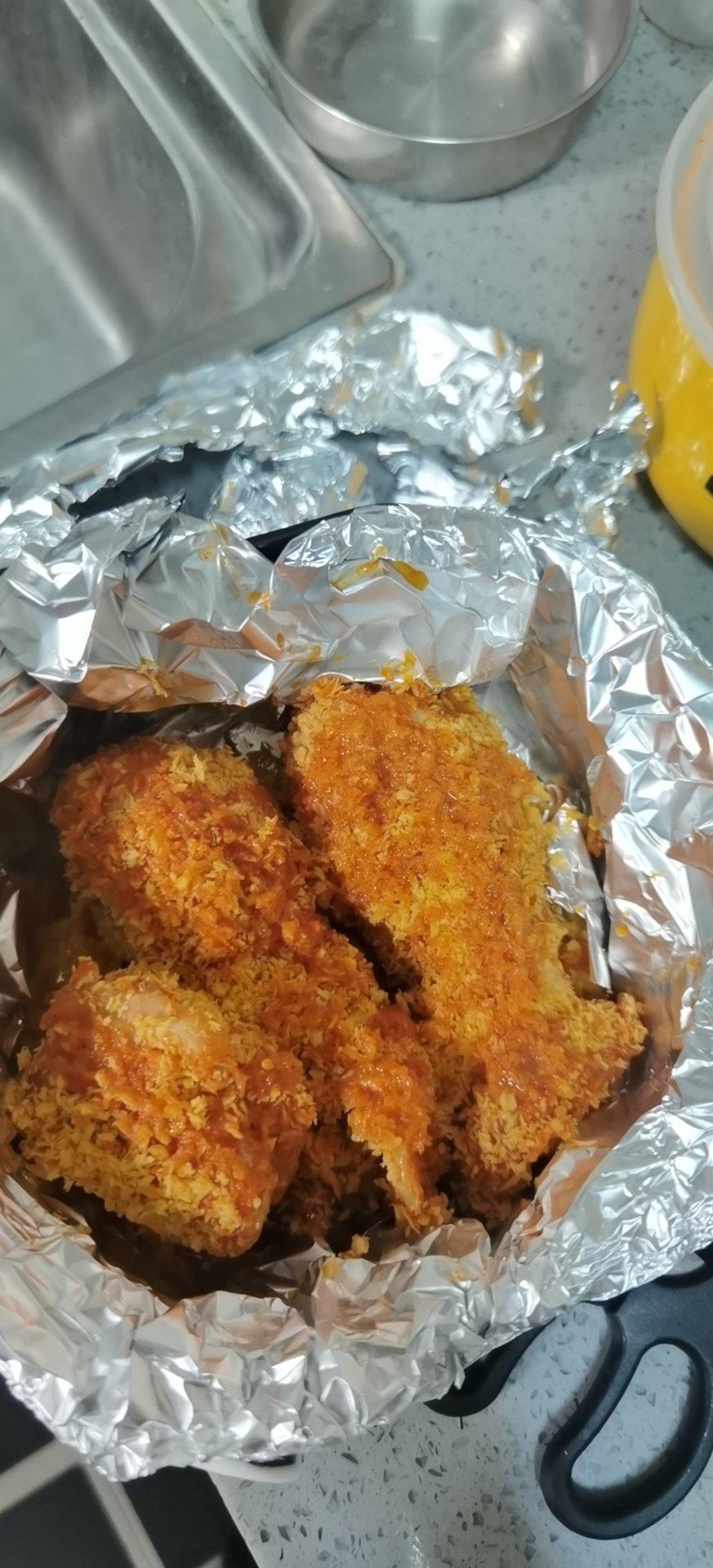 空气炸锅版炸鸡腿