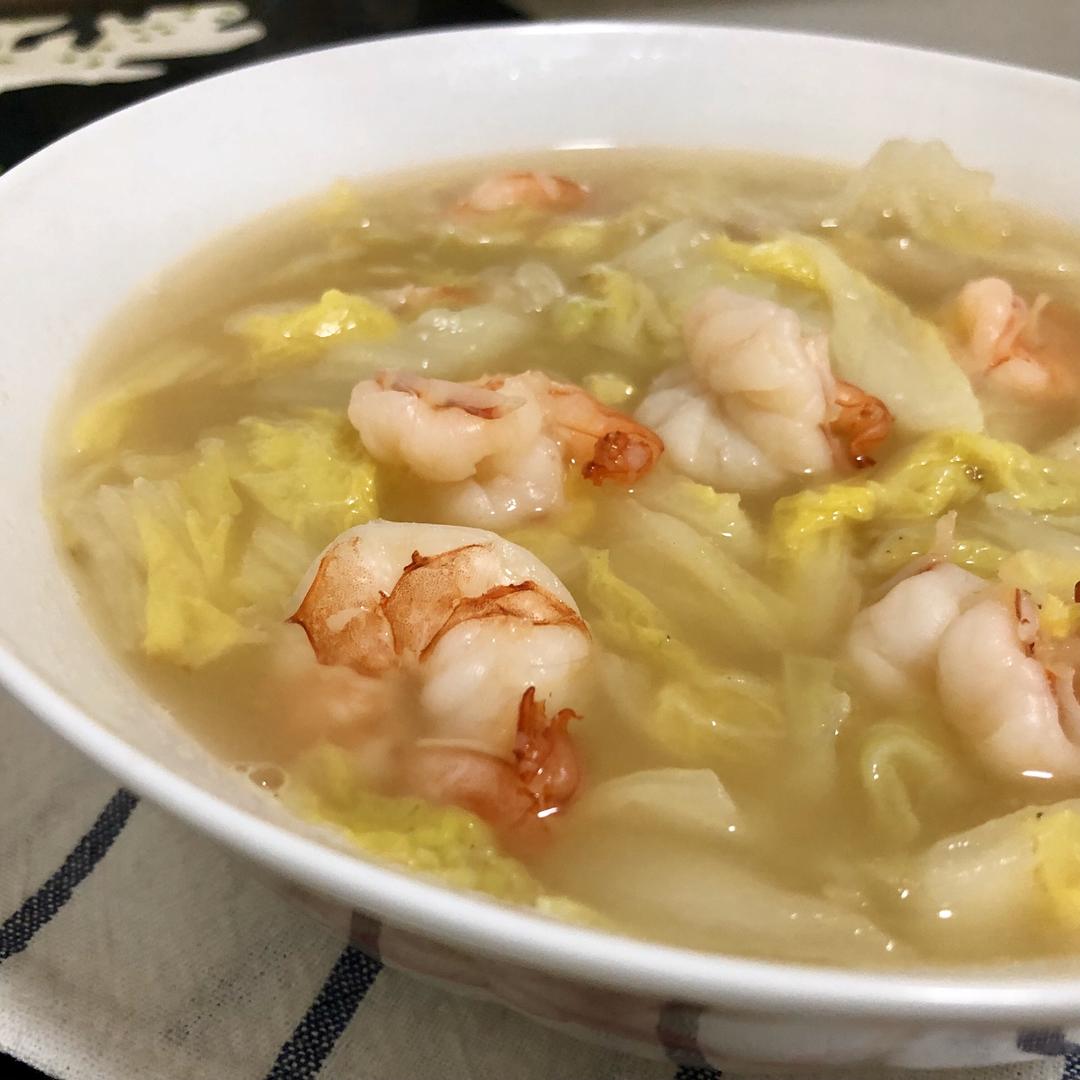 好吃易做0失败的虾仁白菜