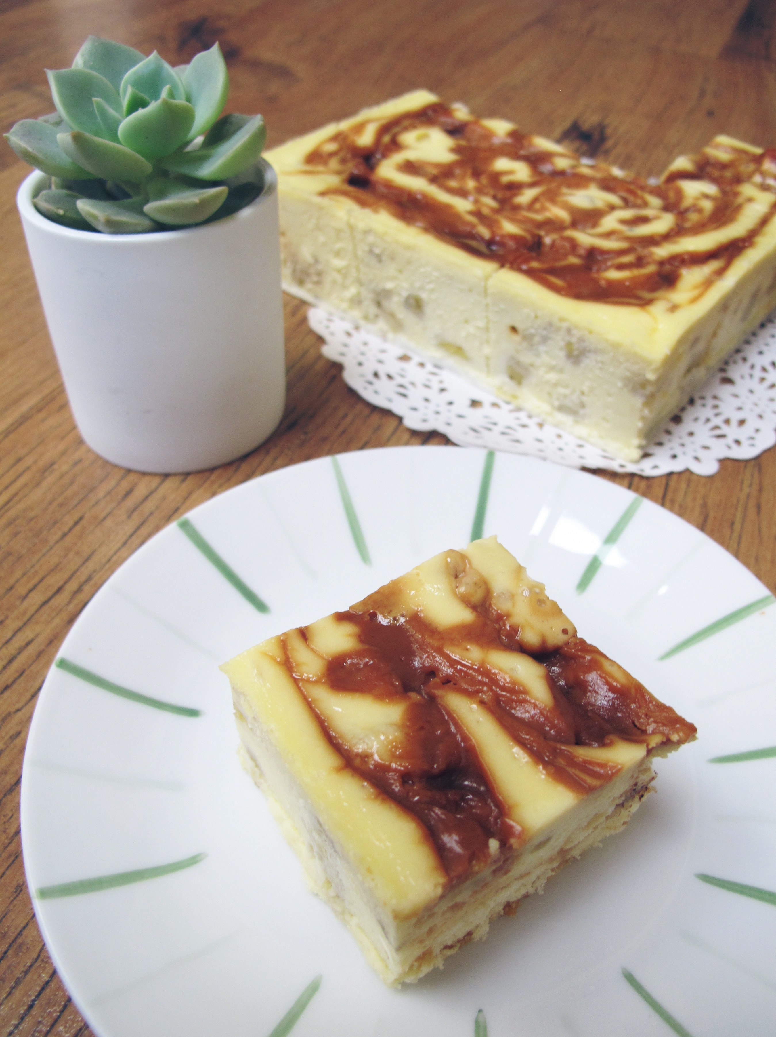 焦糖香蕉芝士蛋糕