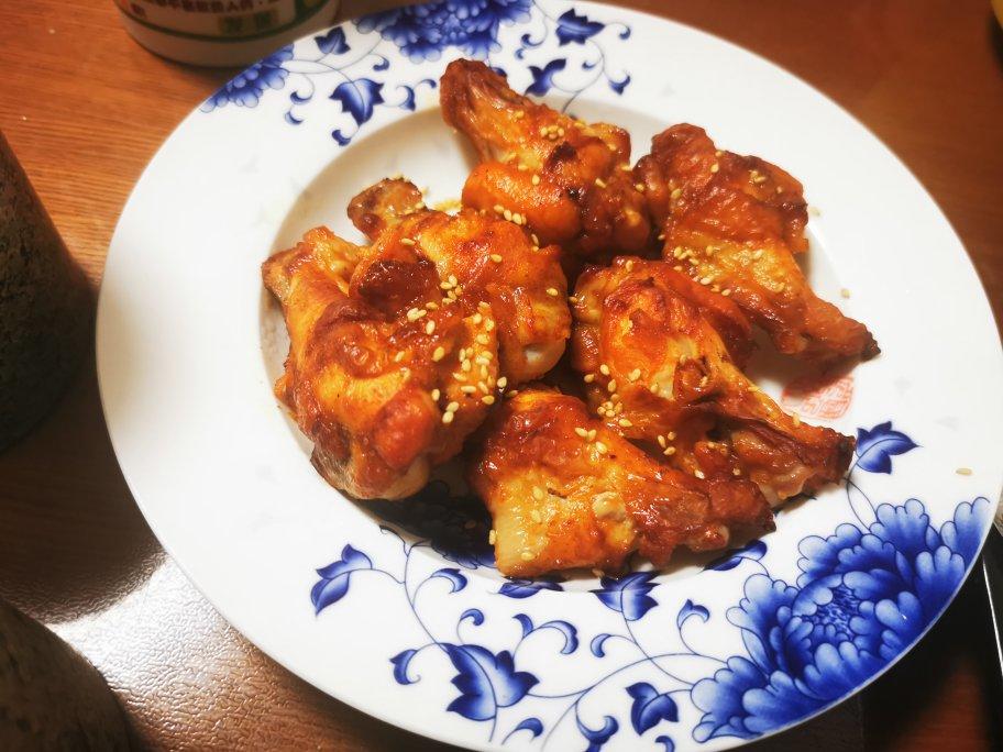 新奥尔良烤鸡翅根（空气炸锅/烤箱/微波炉）