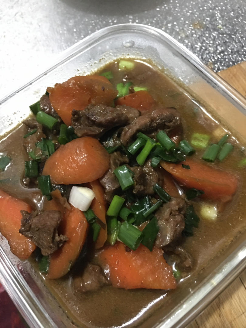 红焖羊腿肉
