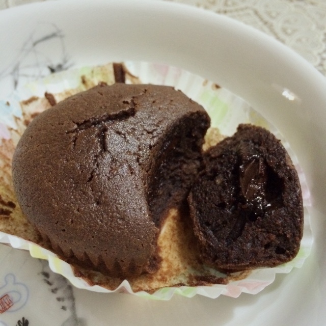莫尼卡美食厨房：爆浆巧克力蛋糕