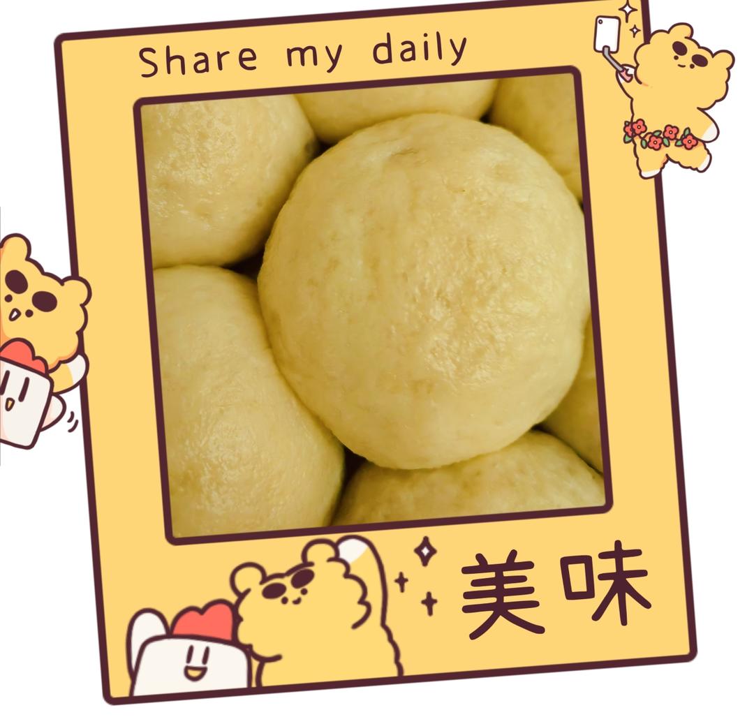 纯奶手撕吐司的做法 步骤1