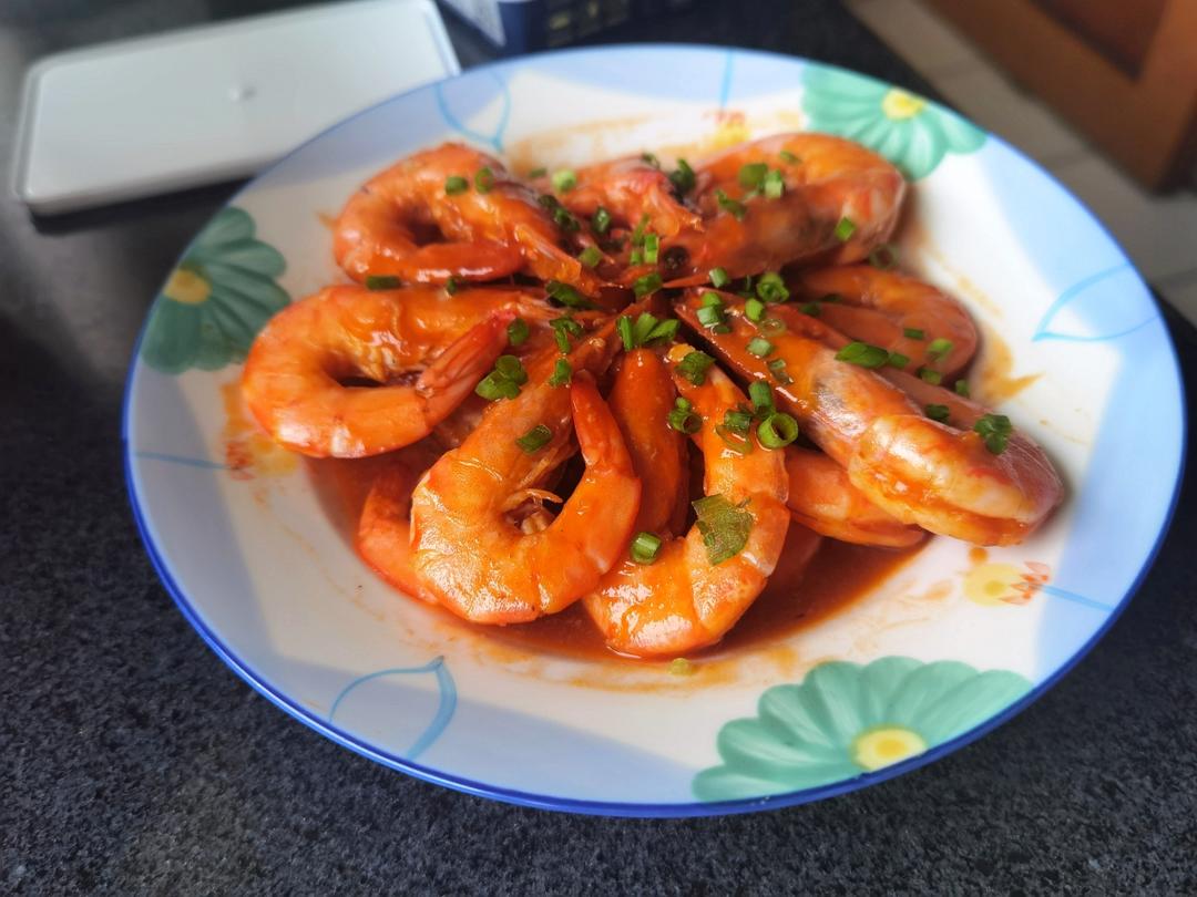 黄油茄汁大虾