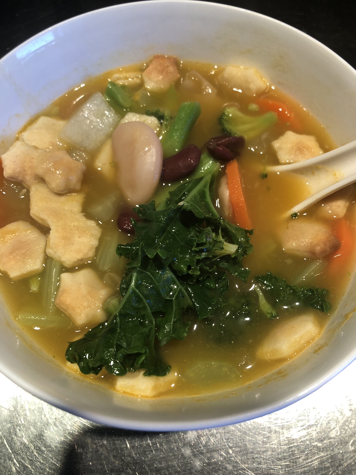 降低胆固醇蔬菜汤的做法
