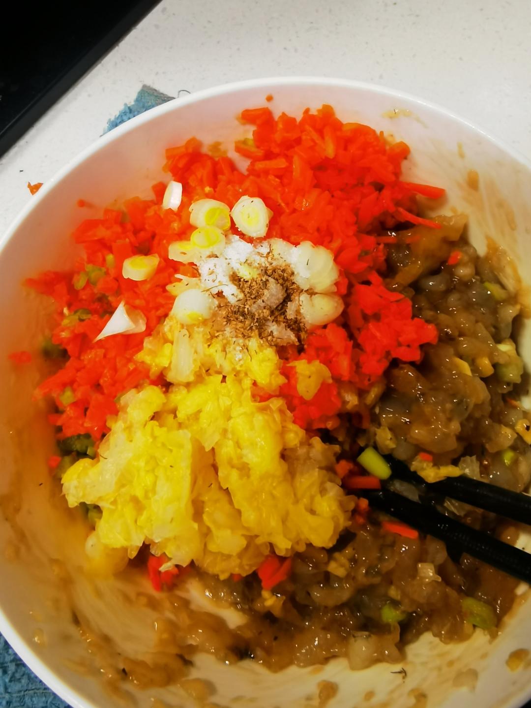 孕妇版虾仁饺子