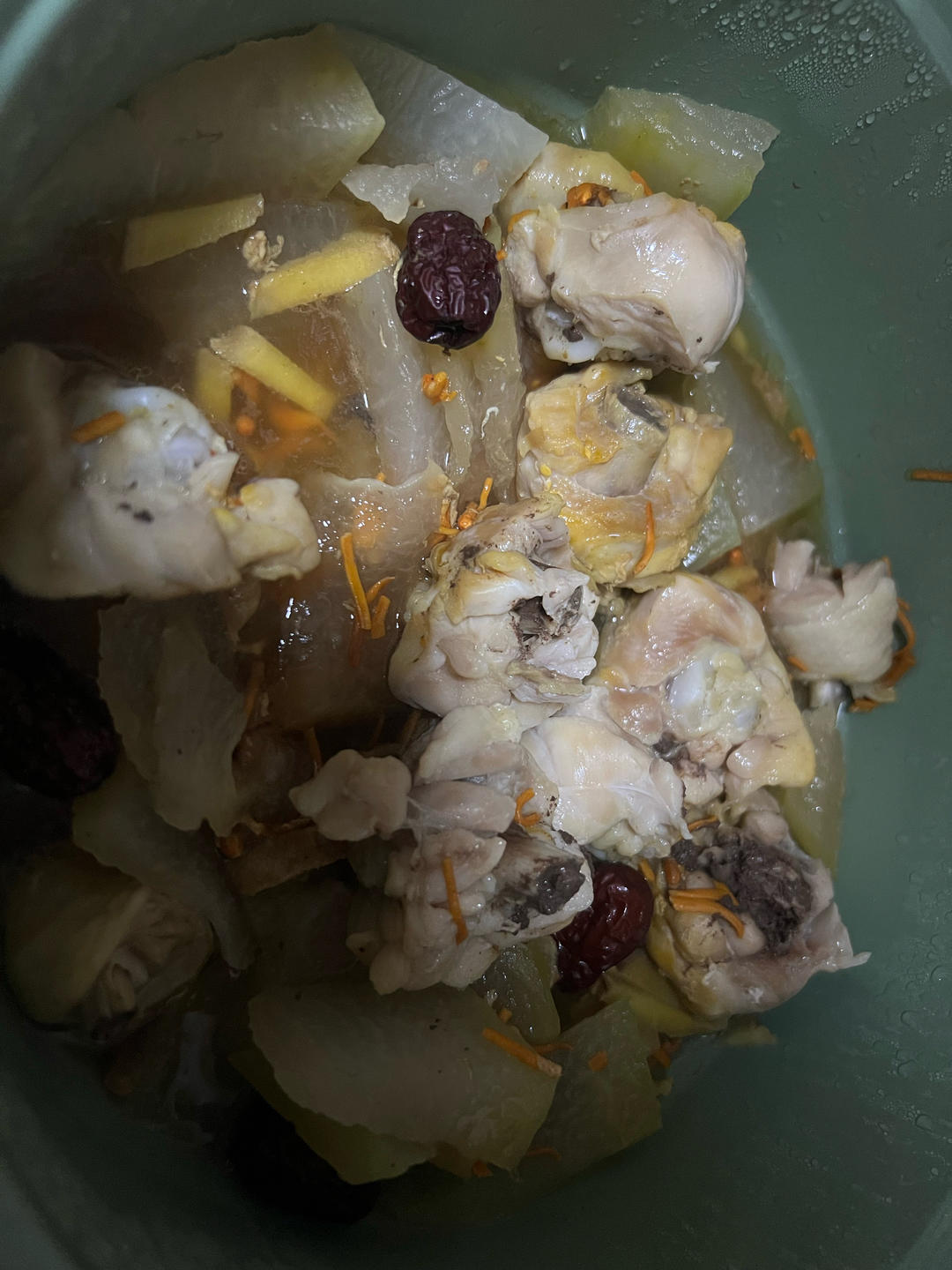 冬瓜桑拿鸡(顺德名菜)