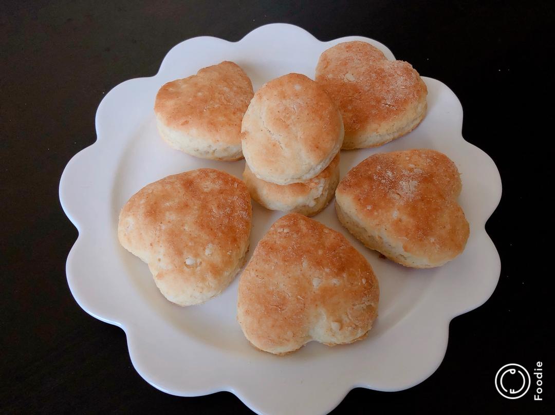 朴素的椰子油咸司康<Coconut Oil Biscuits>