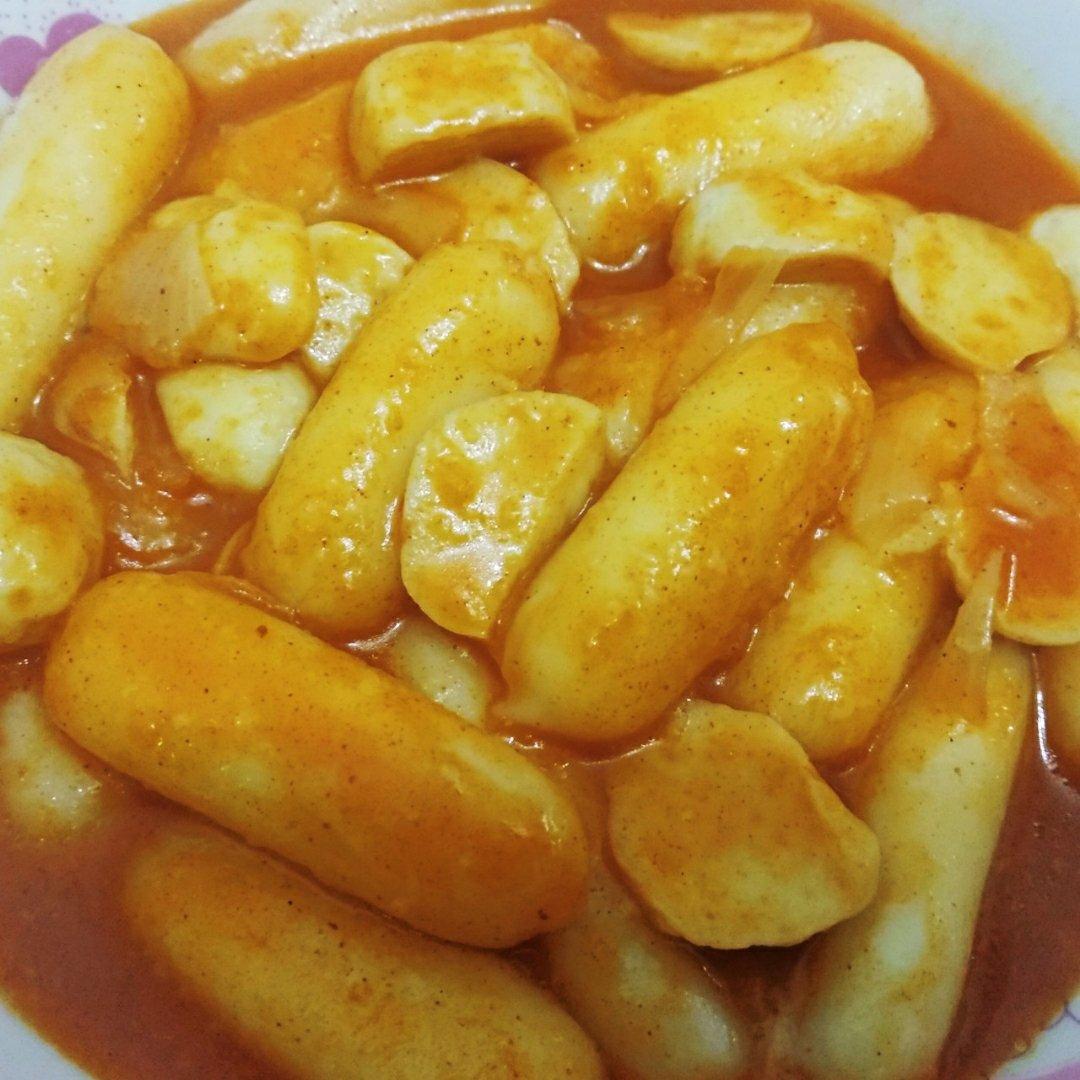 韩式甜辣芝士年糕【食材包操作说明】