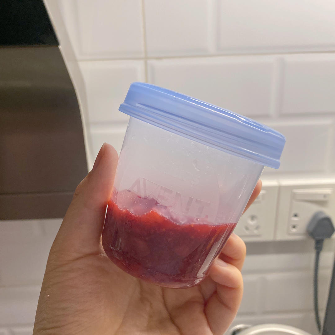 自制无添加草莓酱