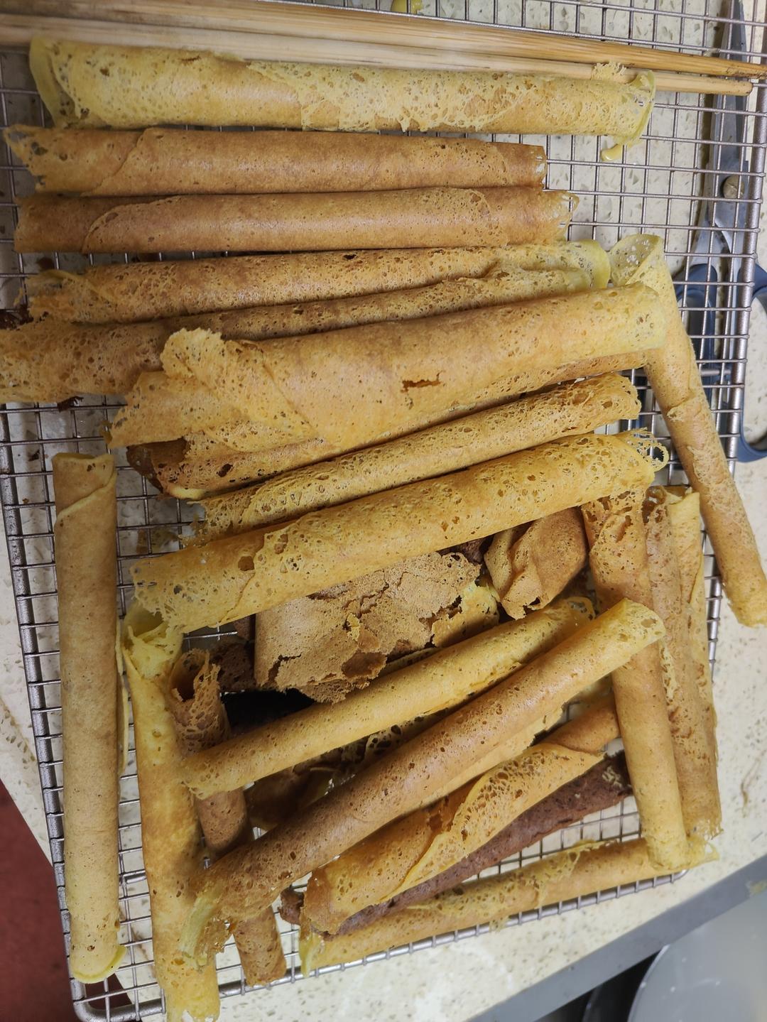 不输美心的酥香蛋卷，真正酥掉渣