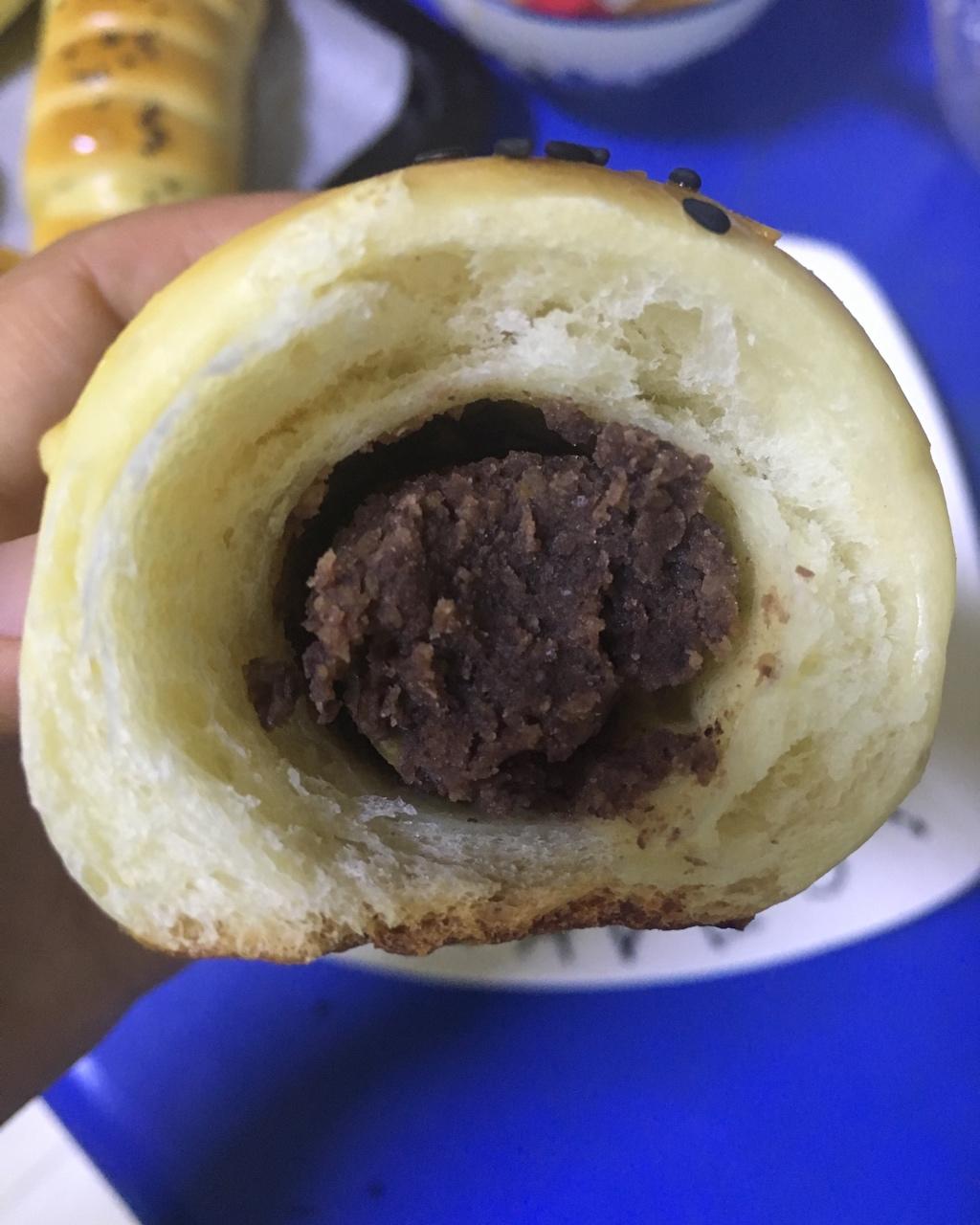 毛毛虫肉松面包