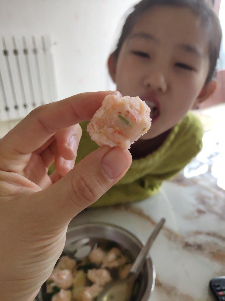 自制鲜虾丸