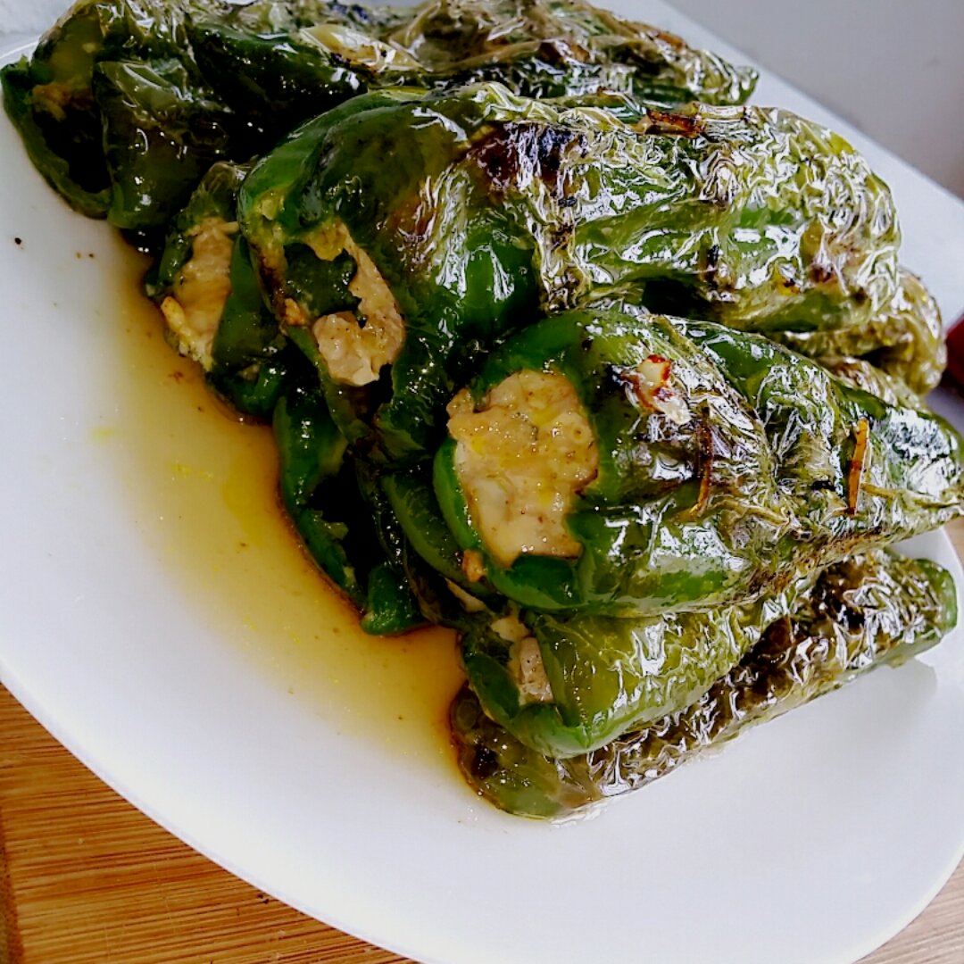 下饭菜肴--青椒酿肉