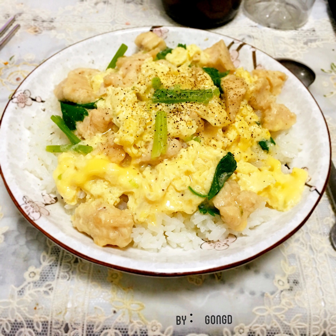 本格的な親子丼