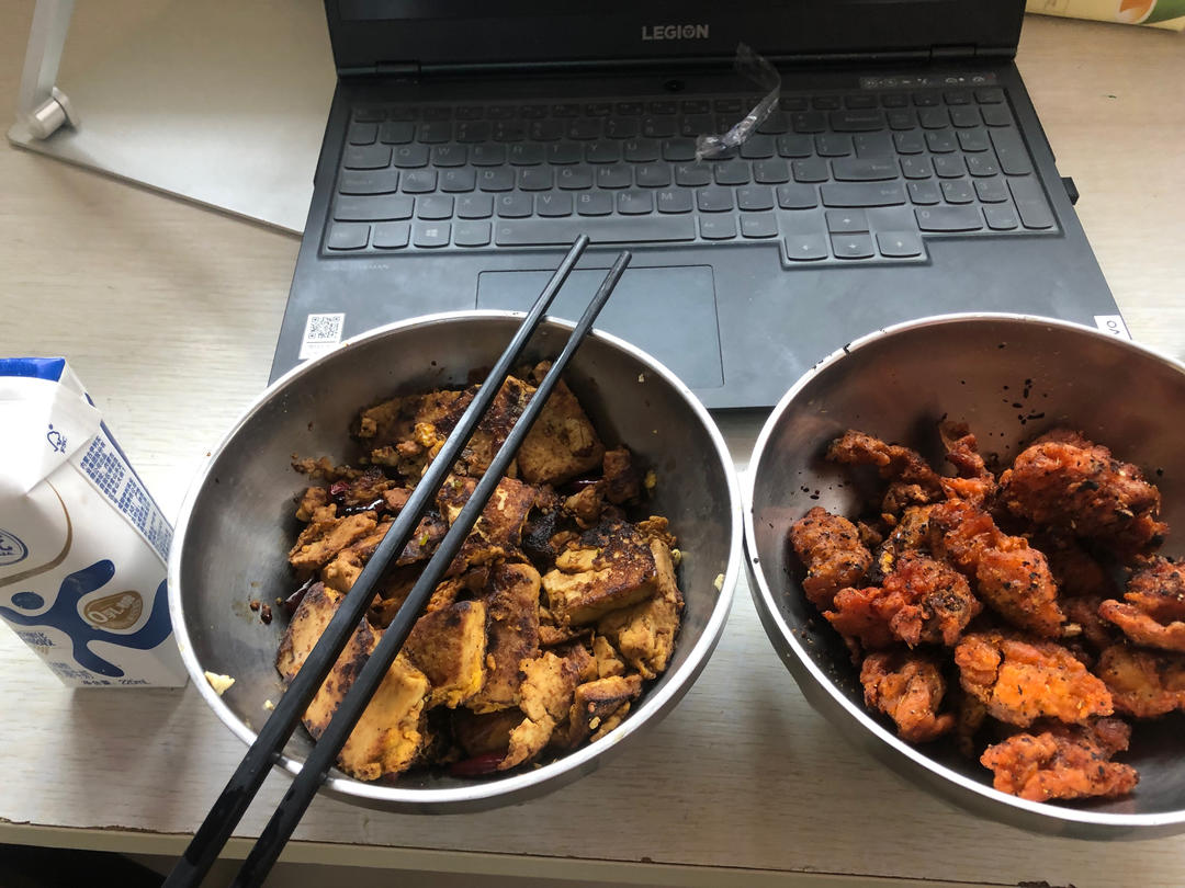 外焦里嫩的香煎豆腐