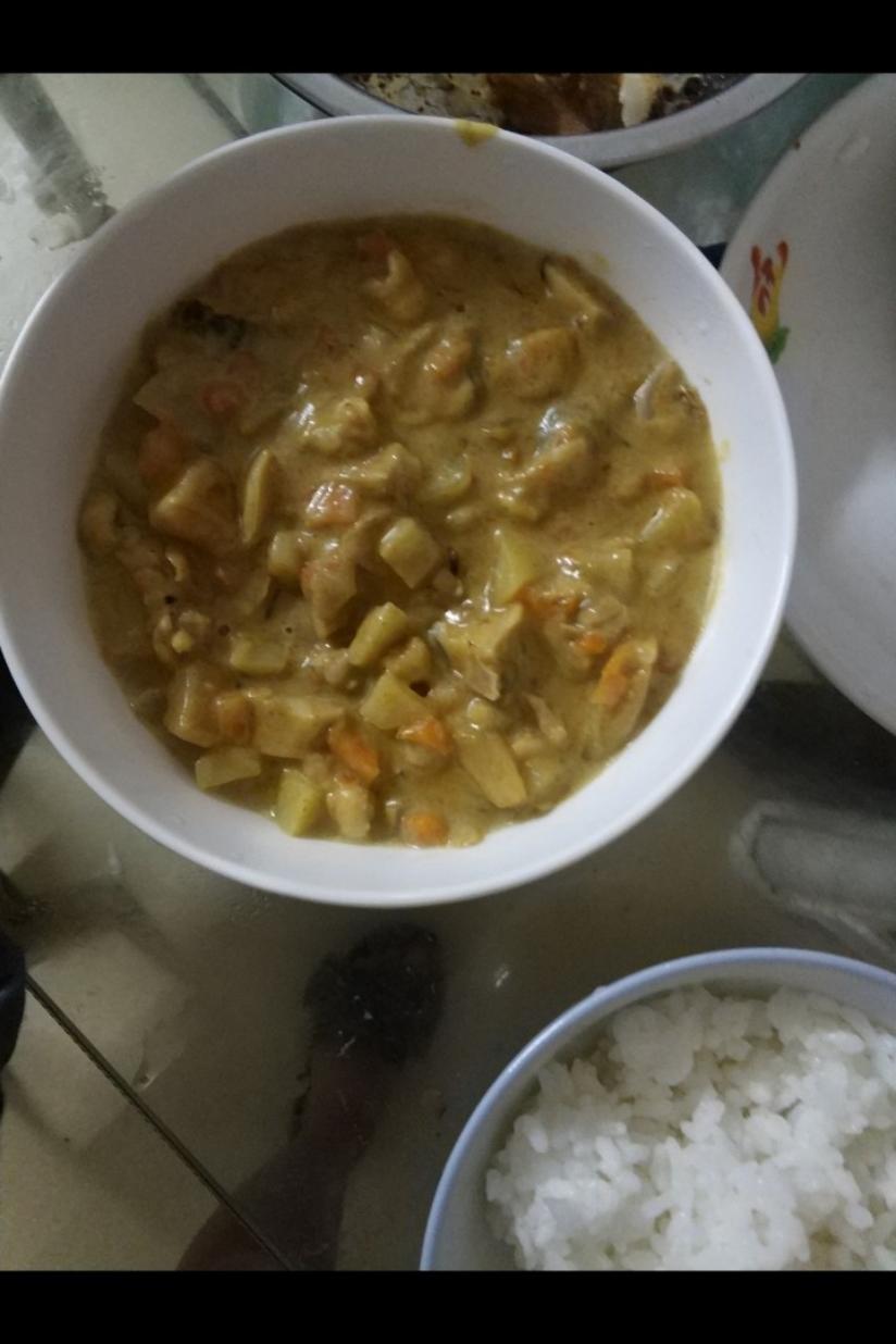 咖喱土豆鸡块