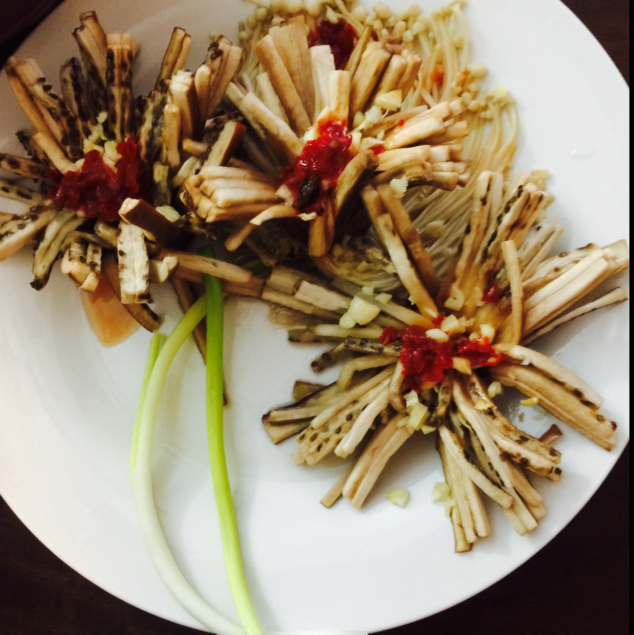 菊花茄子
