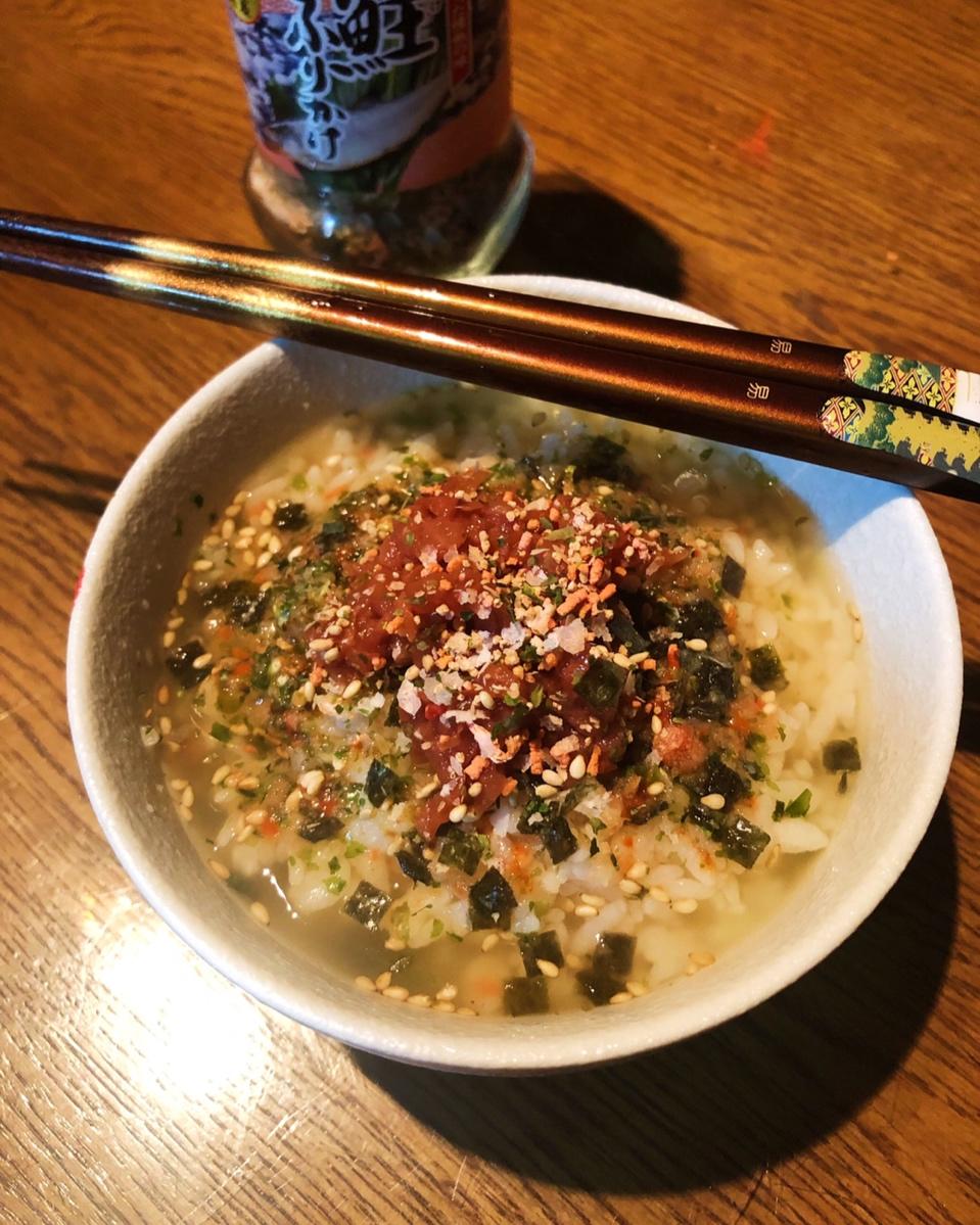 梅子茶泡饭