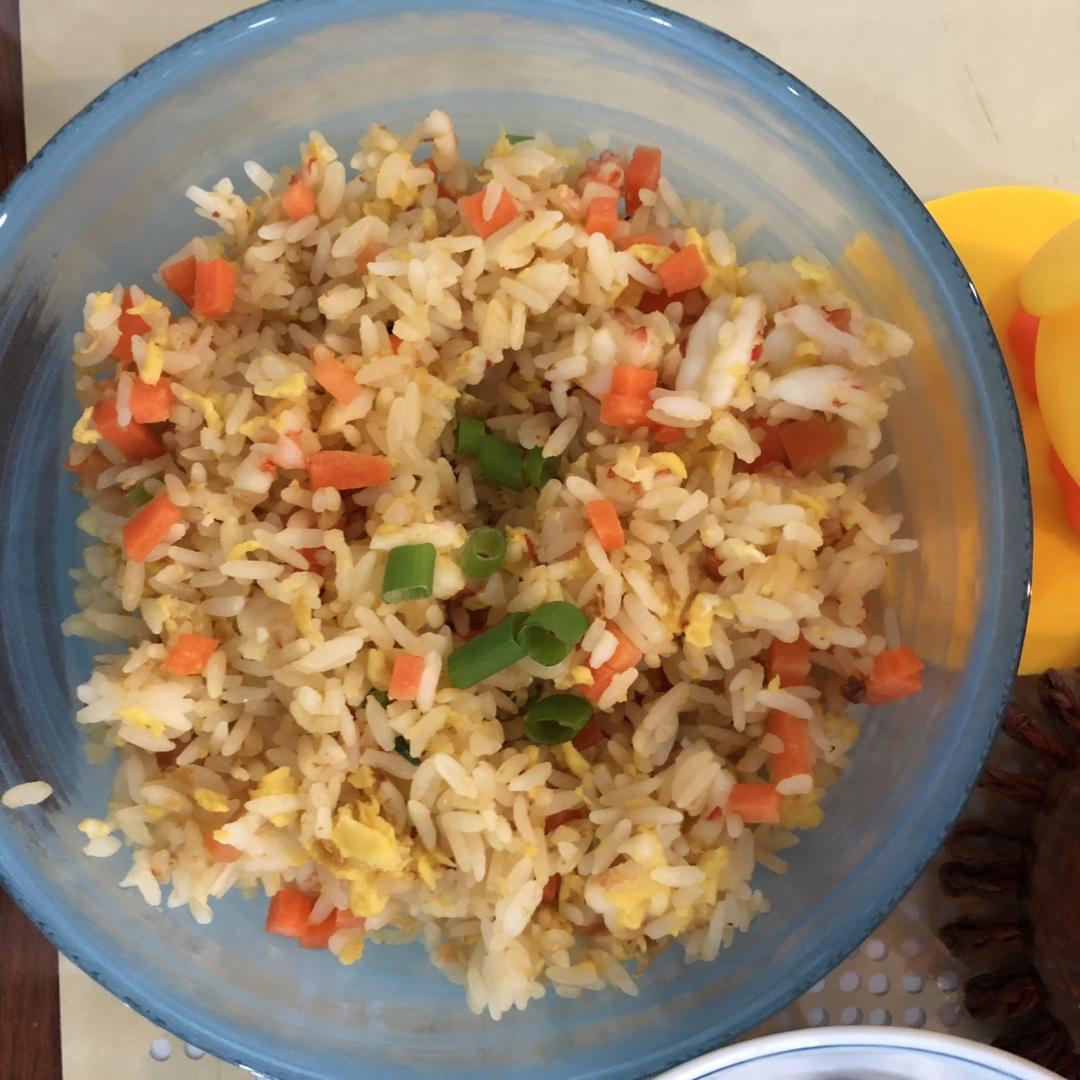 虾仁炒饭